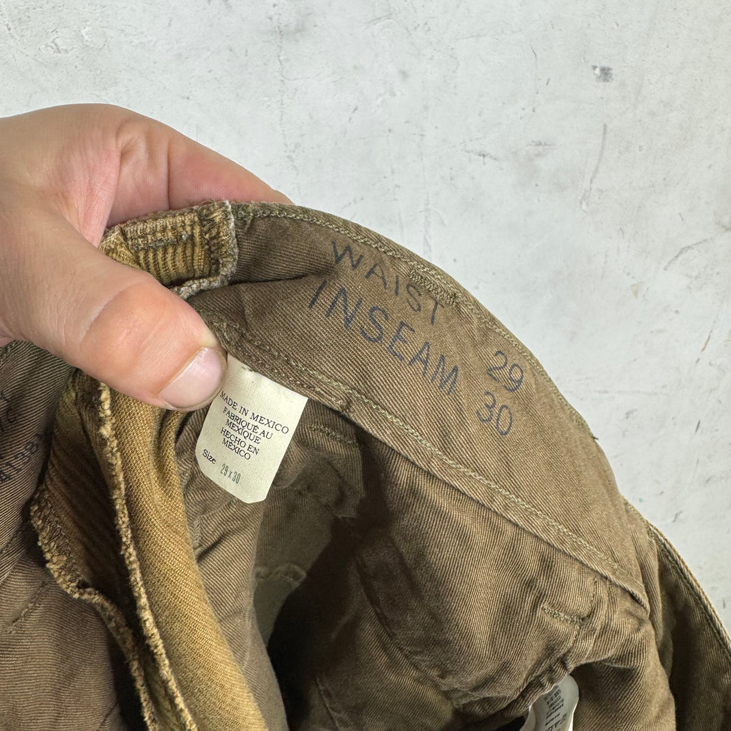 RRL Corduroy 2 Tone Knee Patch Pants
