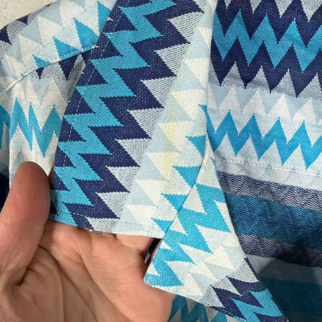 Missoni Zig-Zag Blue Shirt