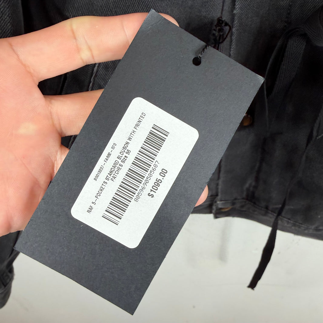 Ann Demeulemeester Raf 5 Pocket Blouson Denim Button Up Jacket