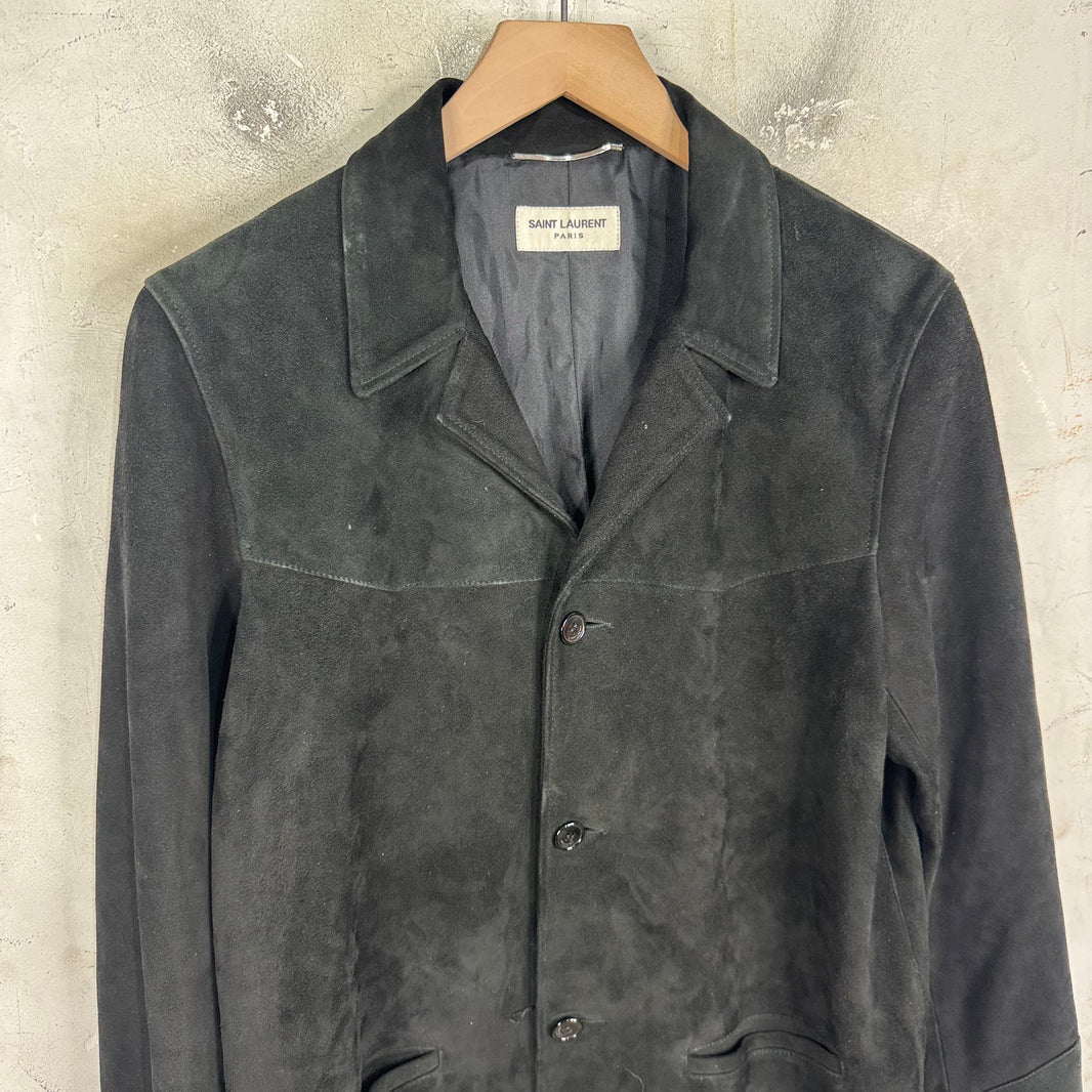 Saint Laurent Suede Western Jacket