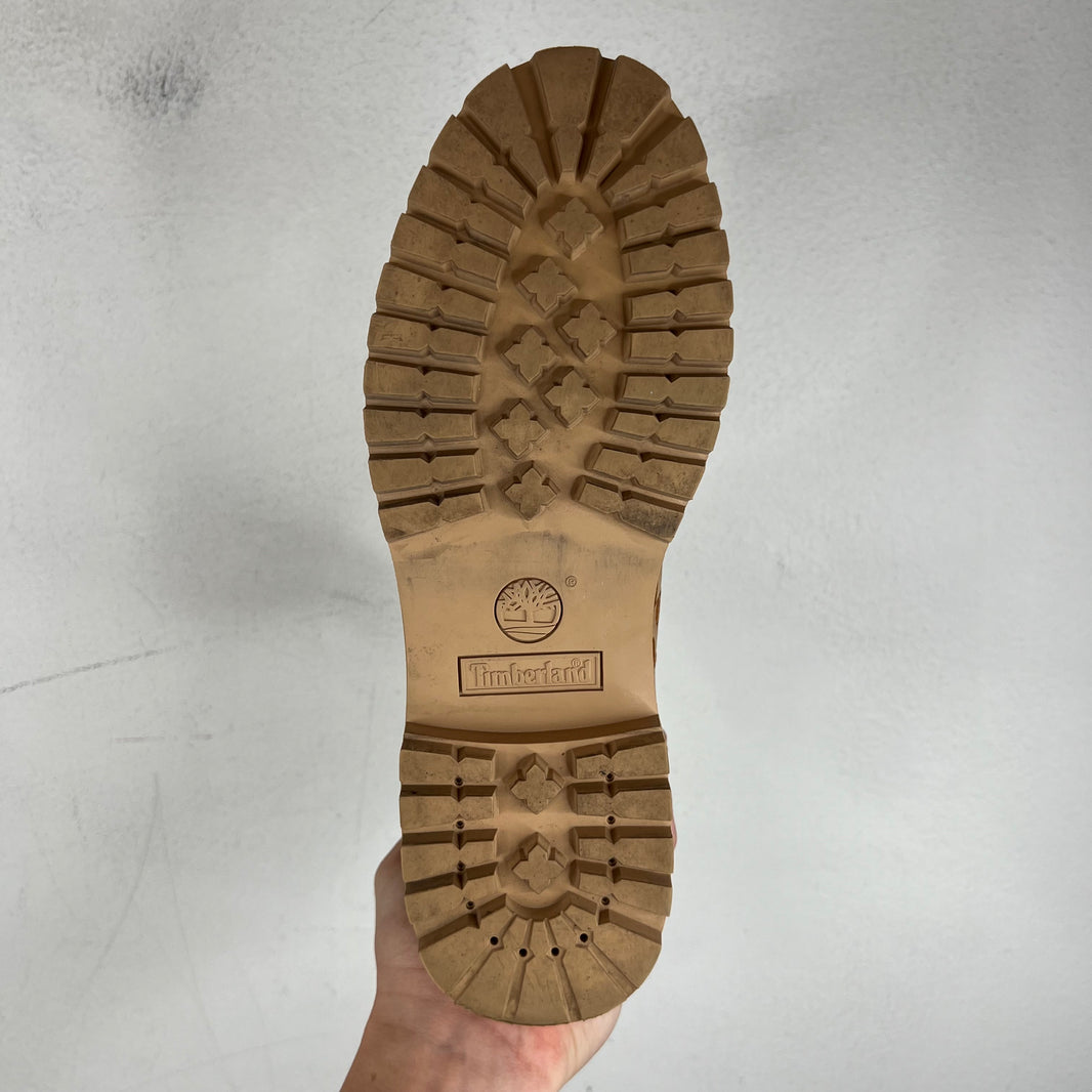 Timberland Beige Premium Quilted 6 Inch Boots
