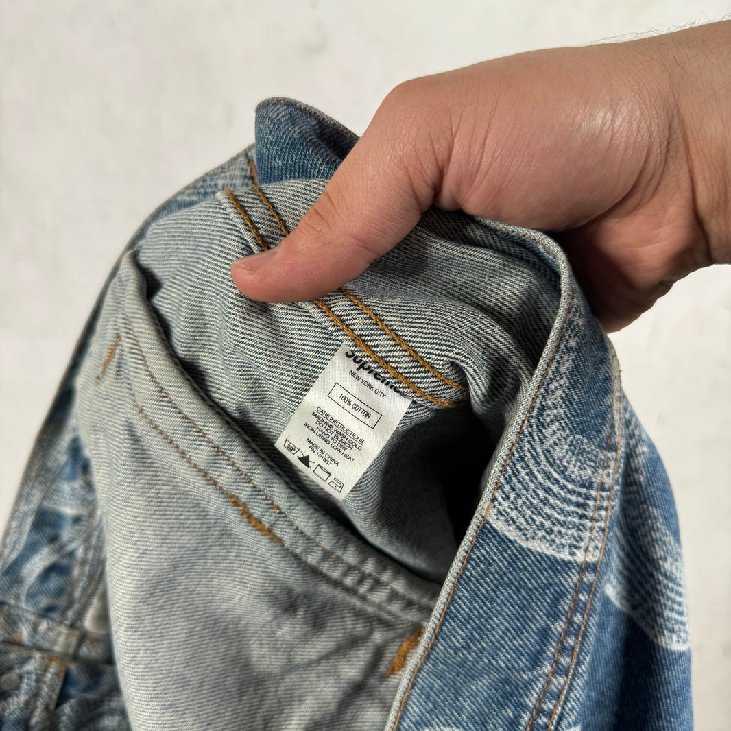Supreme x Hysteric Glamour Snake Denim Jacket