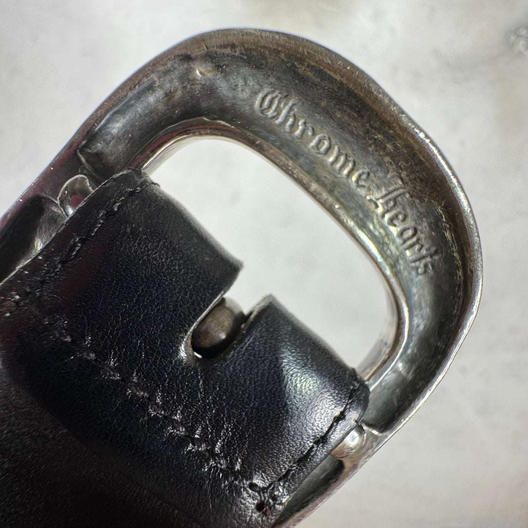 Chrome Hearts Black Gunslinger Belt