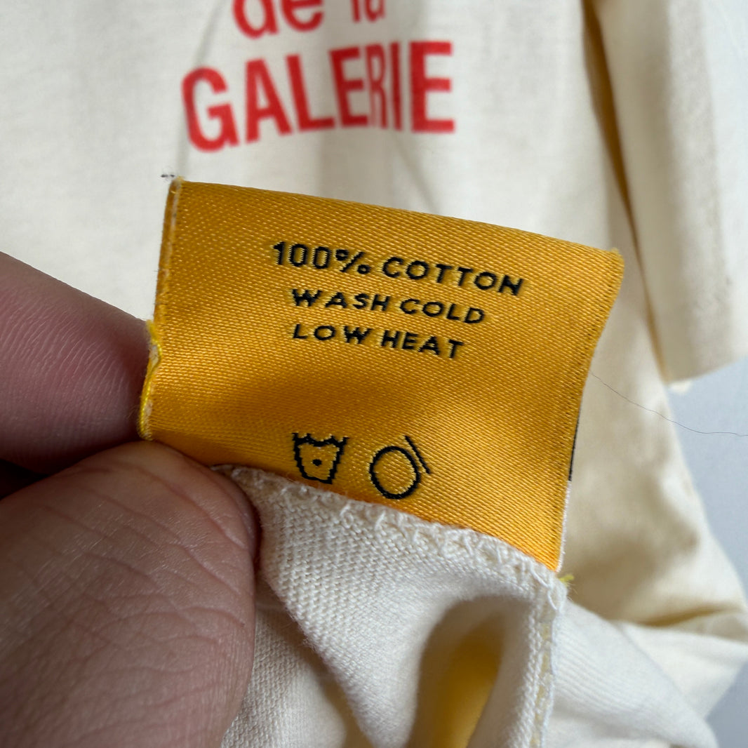 Gallery Dept French Logo Cream T-Shirt
