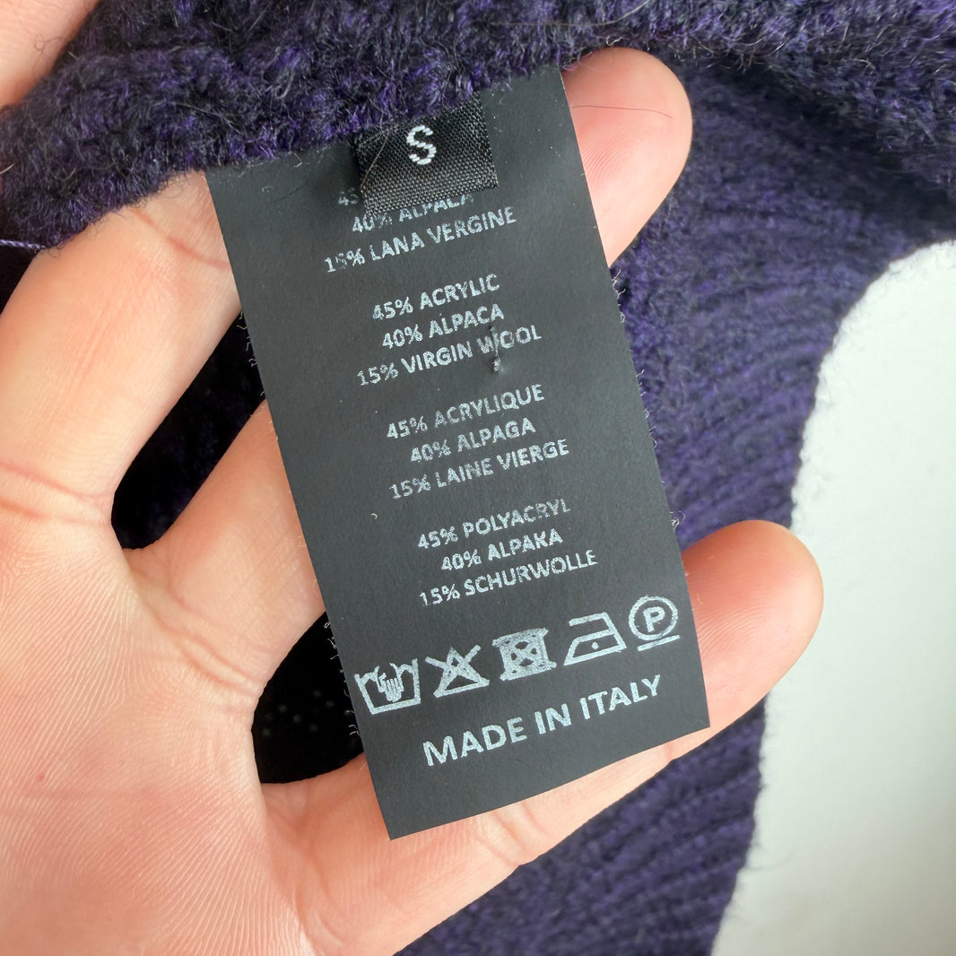 Raf Simons Zipper Knit Sweater