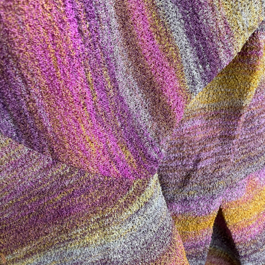 Needles Purple/Yellow Thin Cardigan