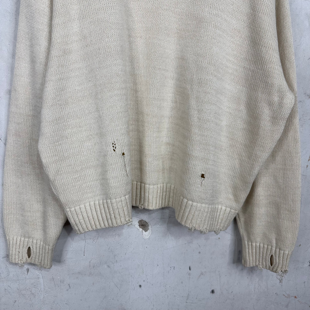 Kapital Smiley Elbow Knit Sweater