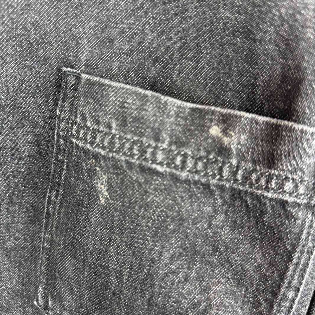 Vetements Denim Snap Button Jacket