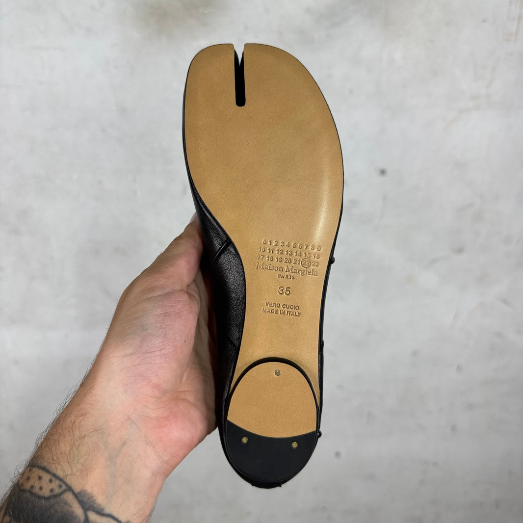 Margiela Black Tabi Flats DS