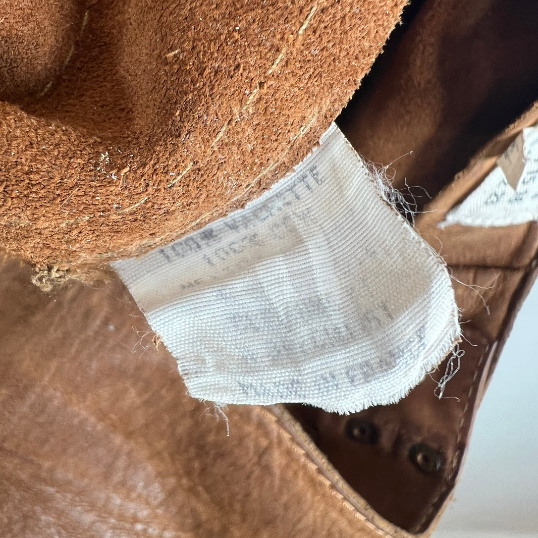 Maison Margiela Brown Leather Pants
