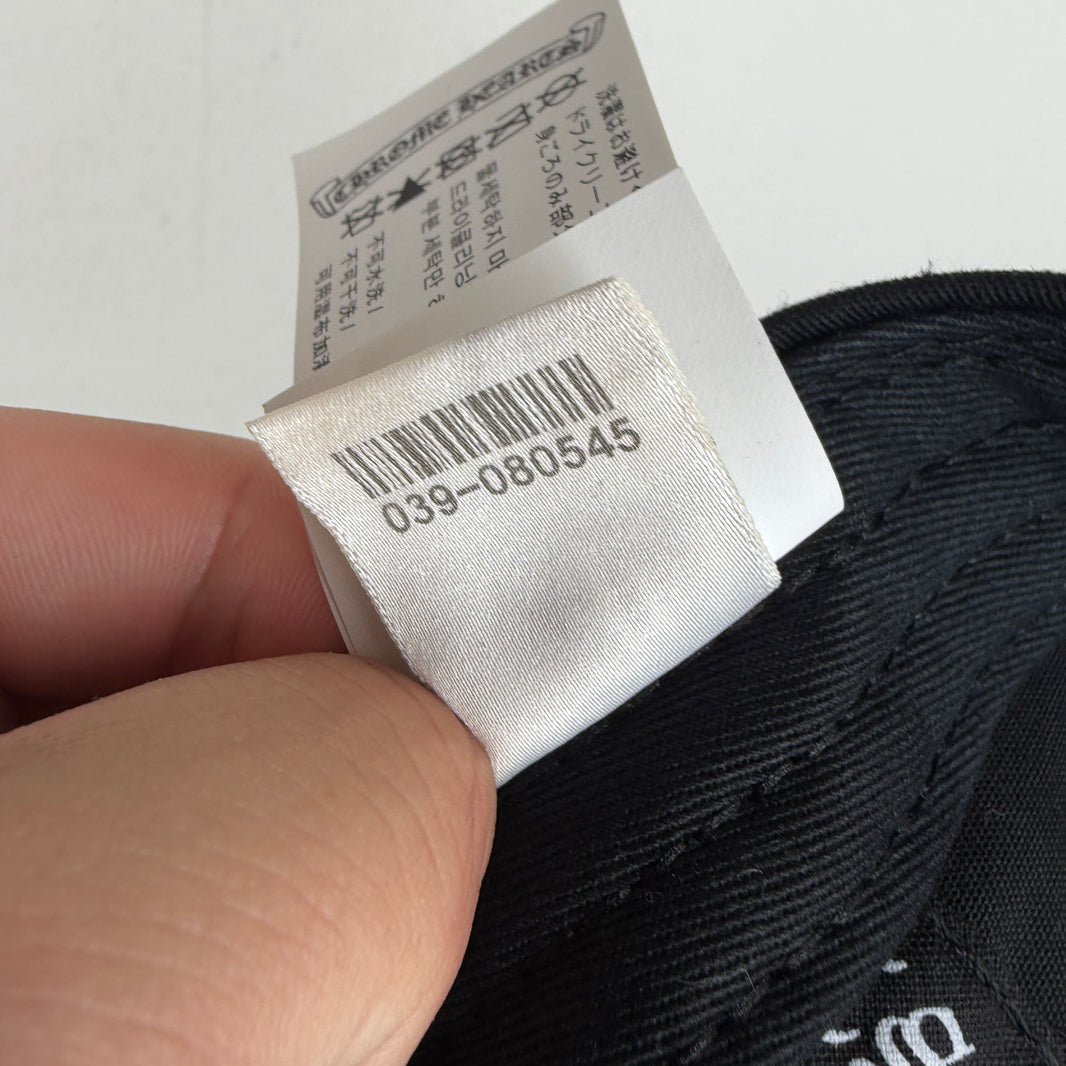 Chrome Hearts Black Gas Station Hat