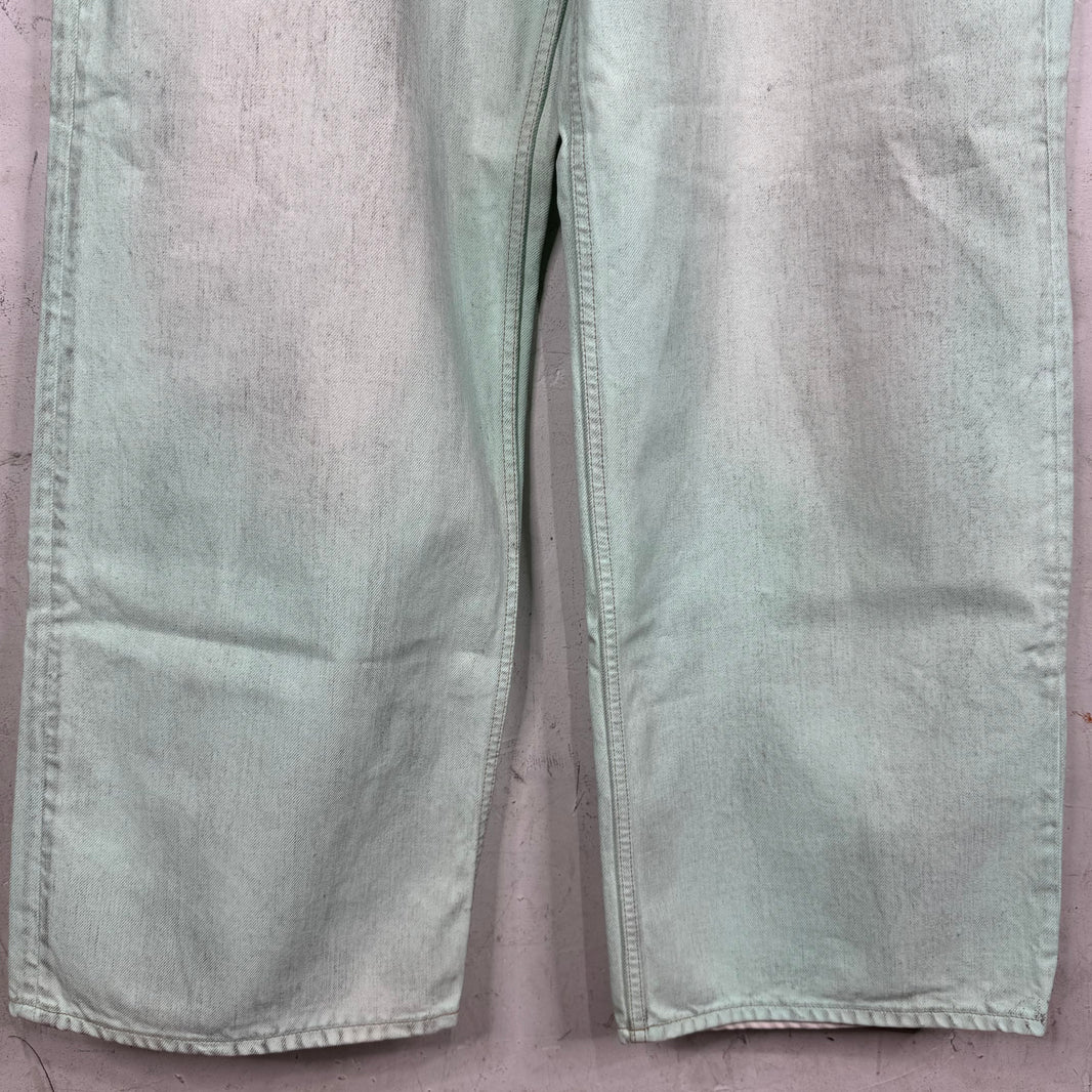 Acne Studios 1981 Mint Glow Jeans