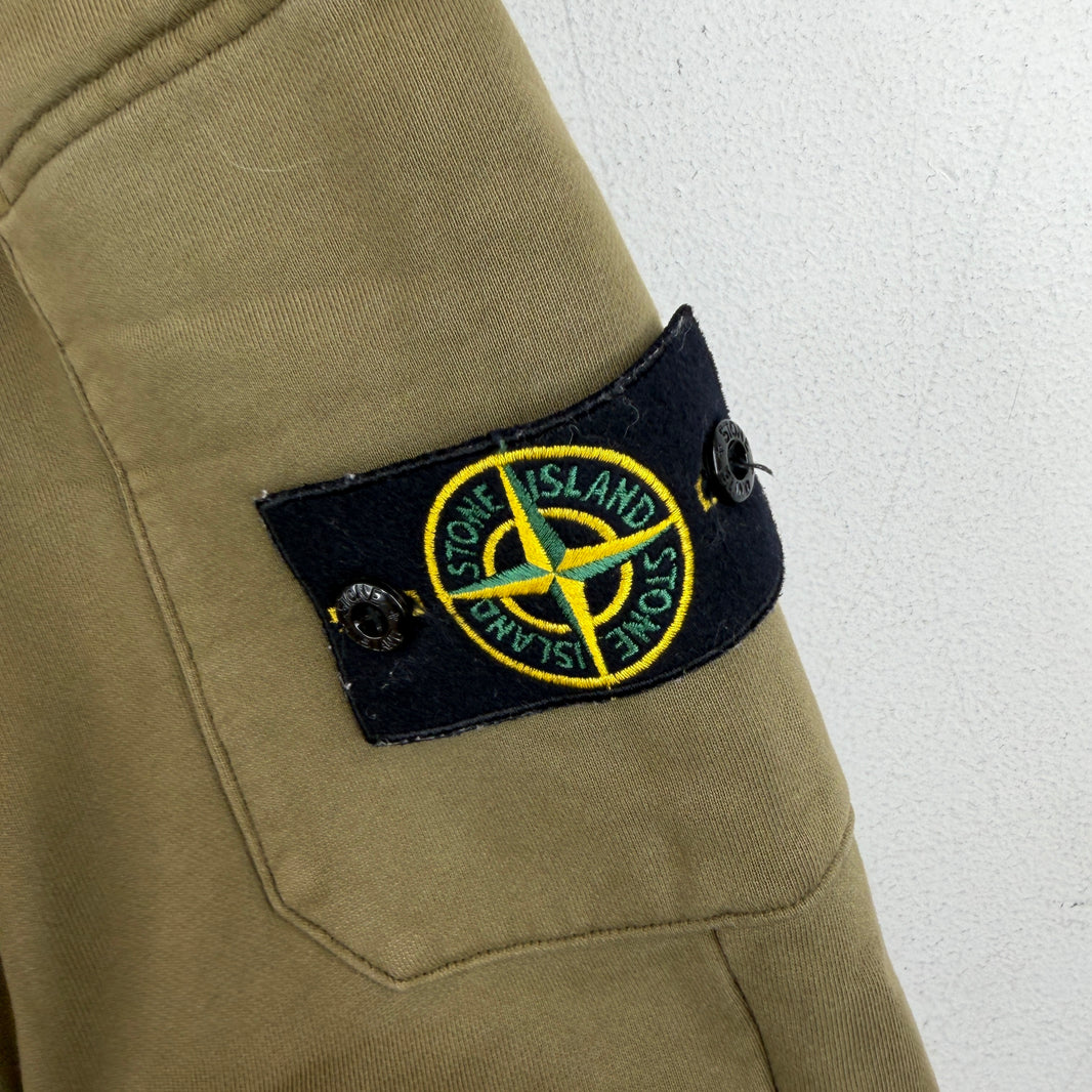 Stone Island Green Jogger Cargo Sweatpants