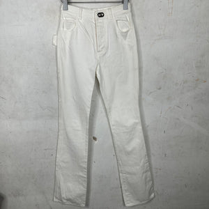 Bottega Veneta Slim White Jeans