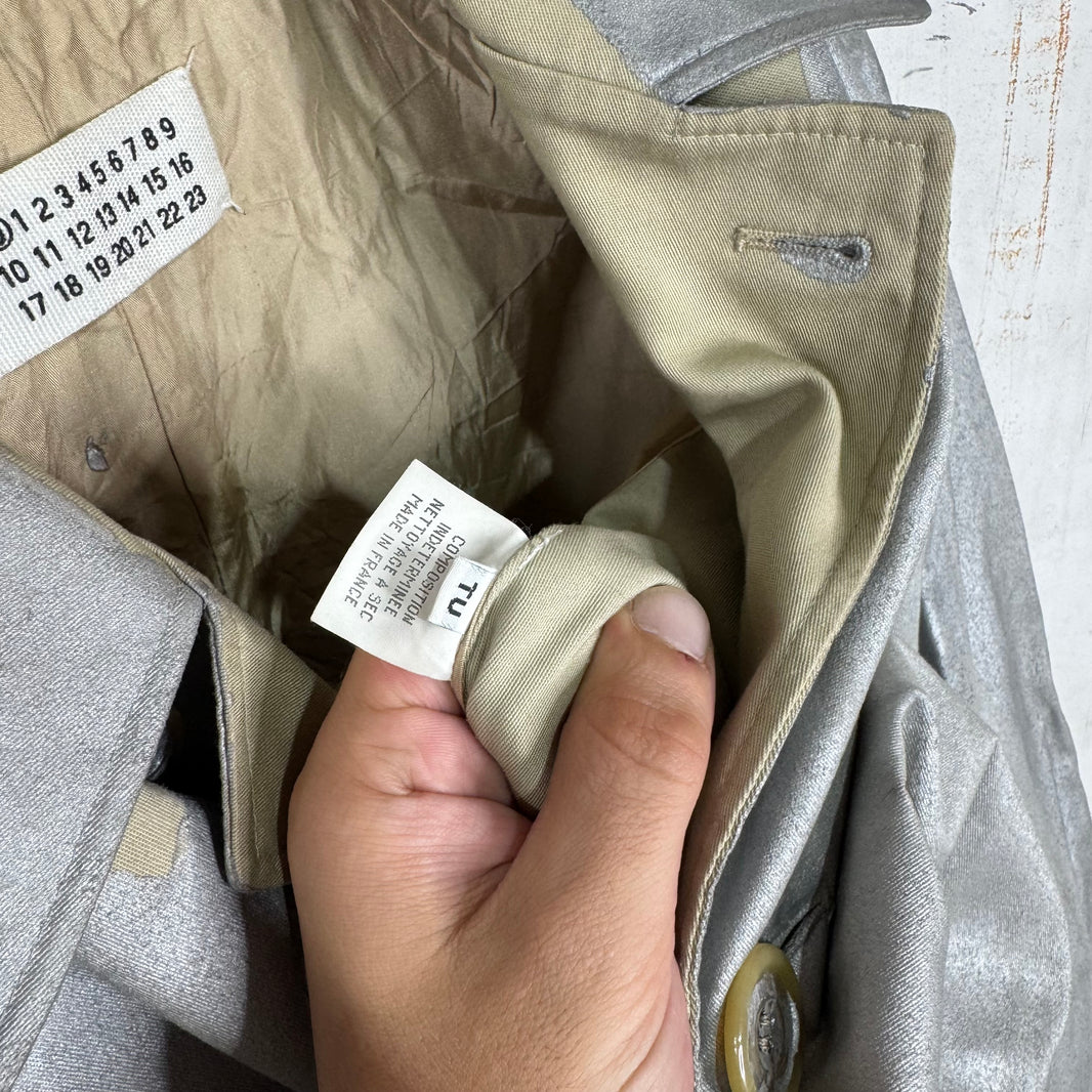 Margiela Archive Silver Painted Coat