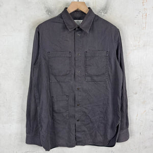Margiela Faded Chore Snapped Button Shirt