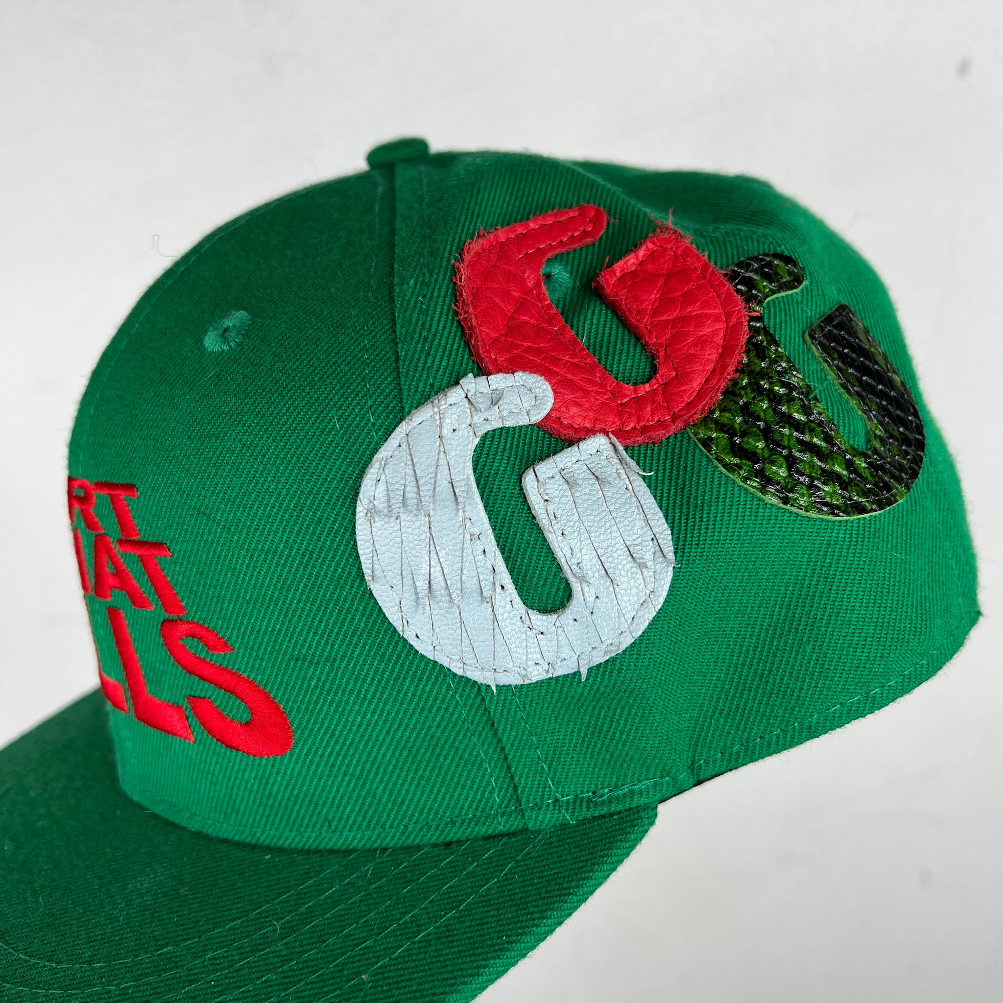 Gallery Dept Art That Kills Green G Patch Fitted Hat