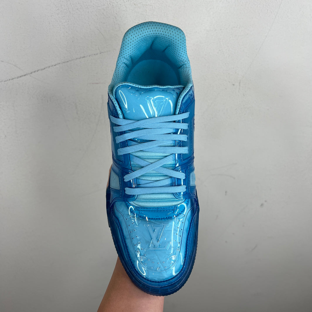 Louis Vuitton Blue Clear Trainer Lows