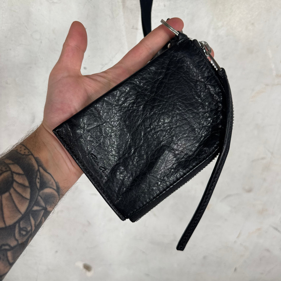 Rick Owens Leather Lanyard Pouch
