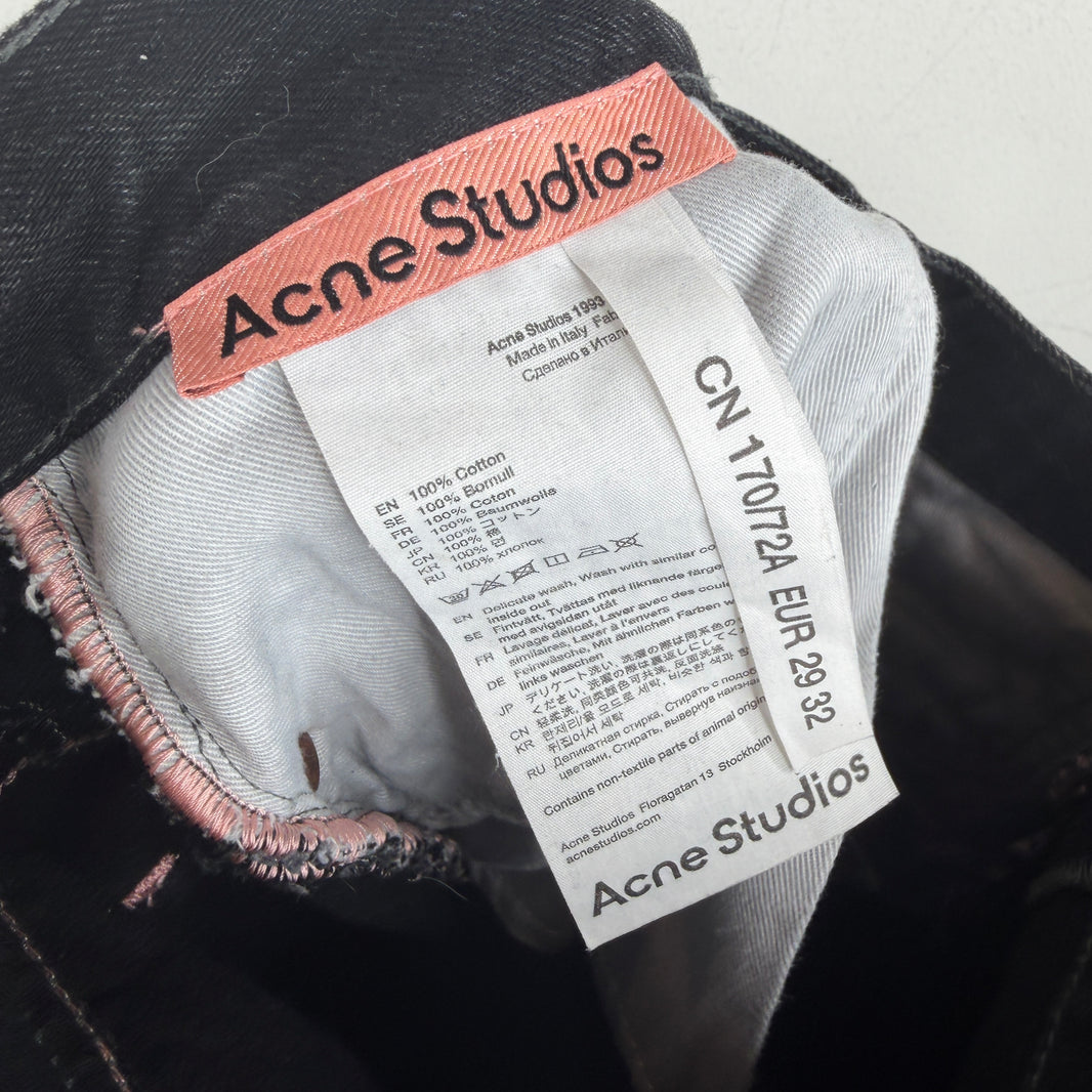 Acne Studios 1993 Vintage Black Wash Jeans