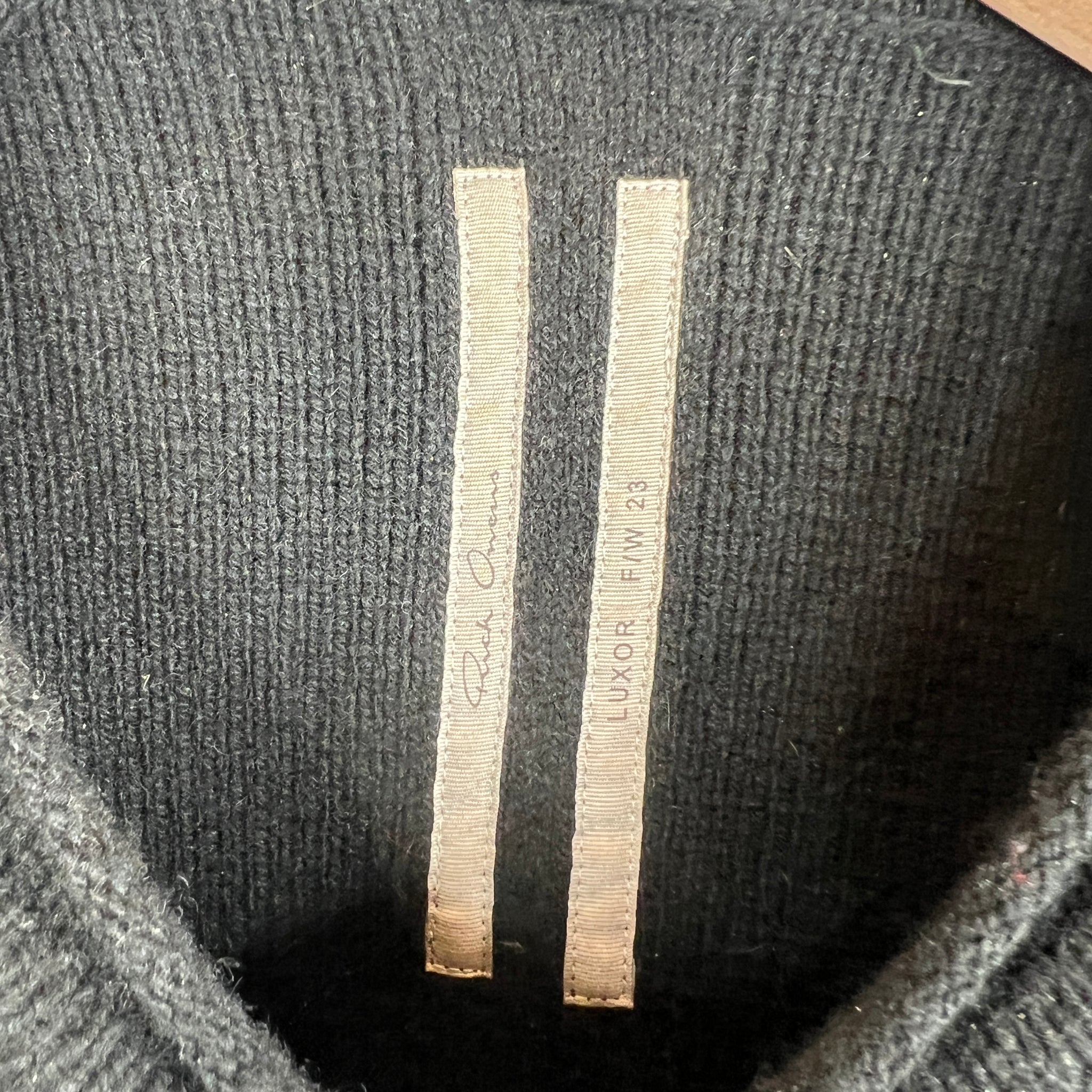 Rick Owens Luxor Cropped Cashmere Sweater