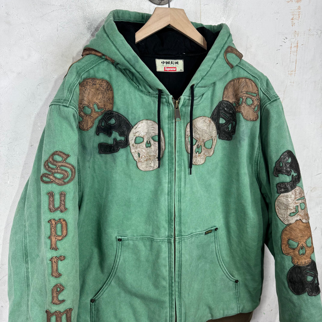 Supreme x Great China Wall Green Work Jacket