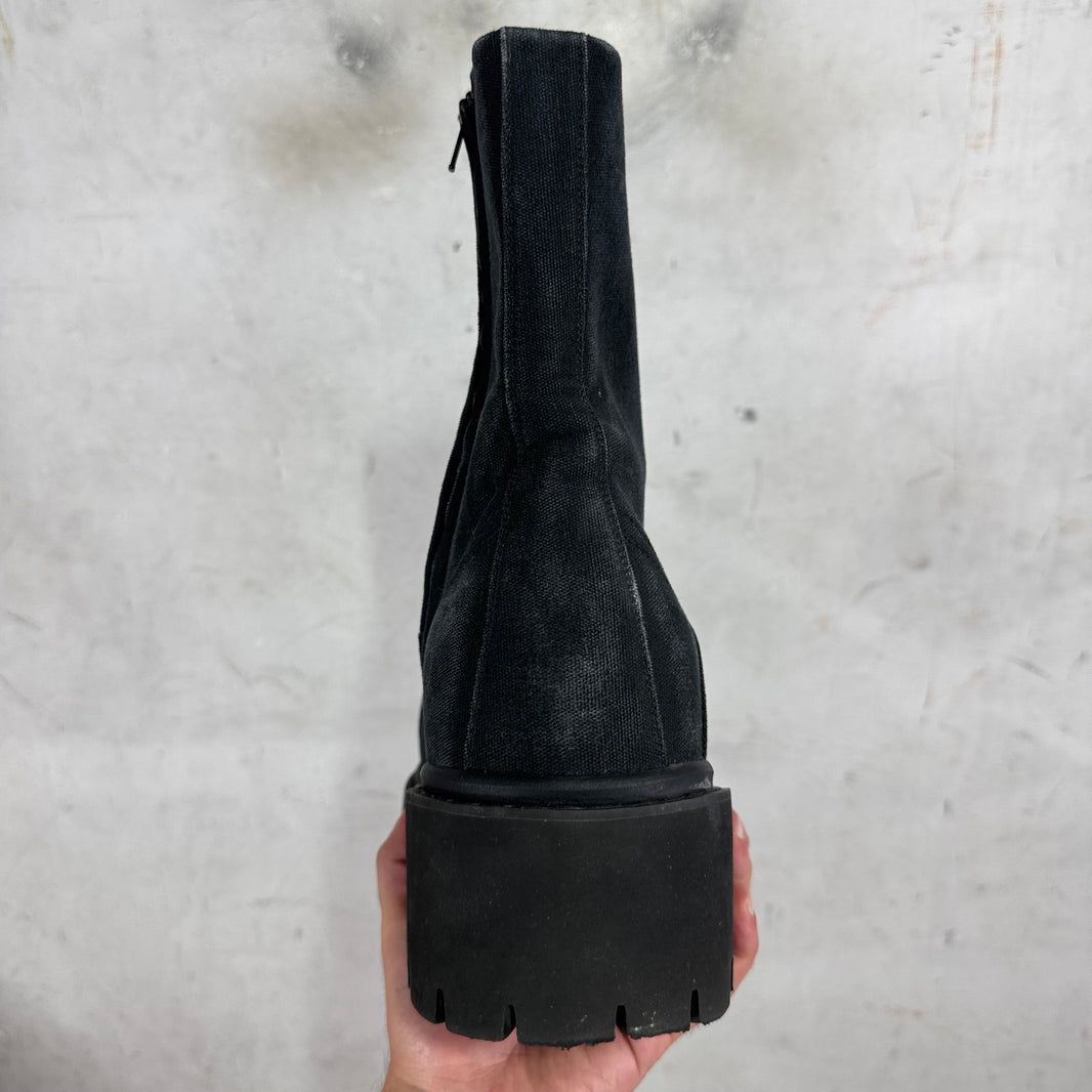 Balenciaga Canvas Stomper Booties