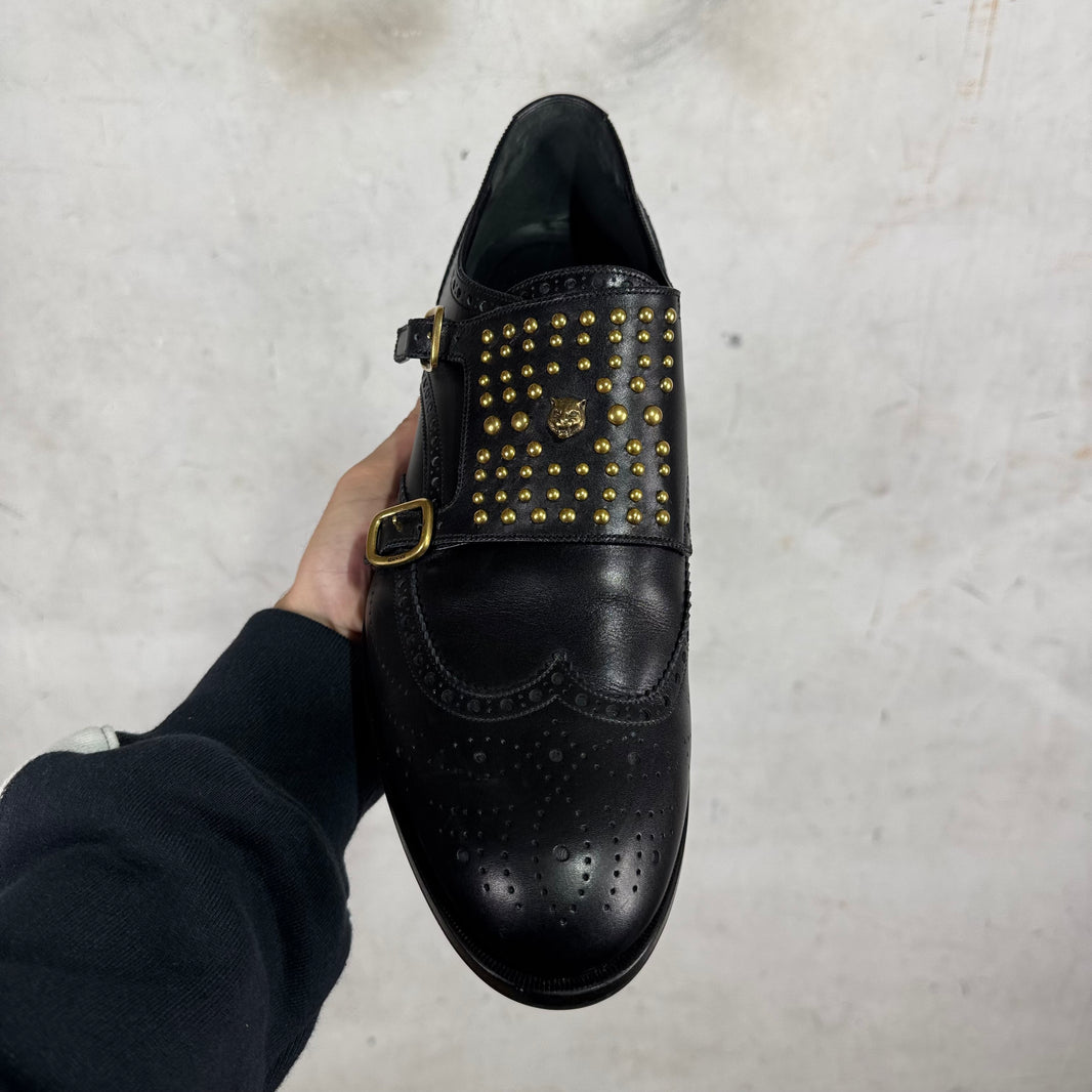 Gucci Rivet Strapped Derbys