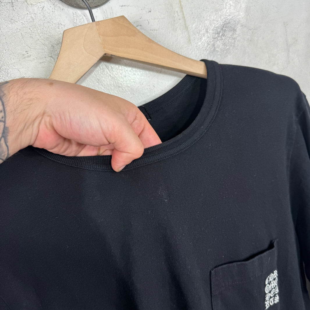 Chrome Hearts Eyechart Cut n Sew  L/S T-Shirt