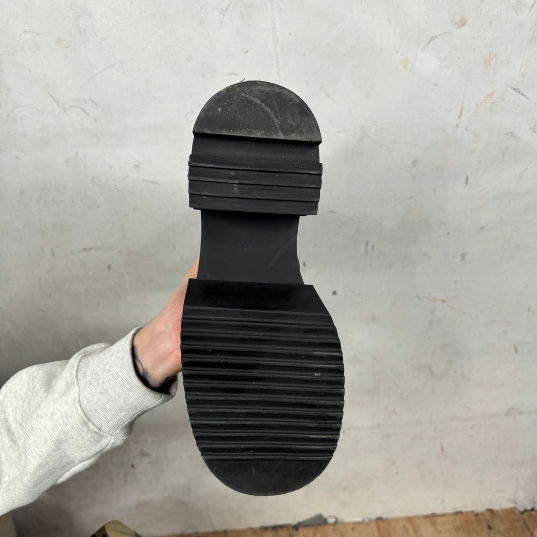 Rick Owens Knee High Bogun Boots