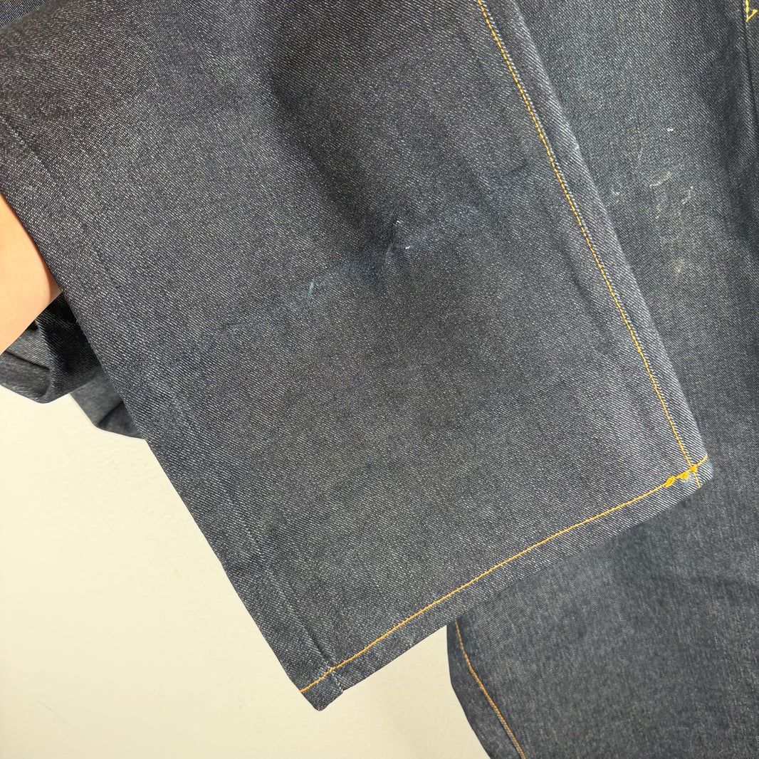Vintage Red Monkey Back Pocket Embroidered Jeans