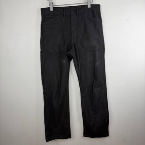 RRL Black HBT Pants