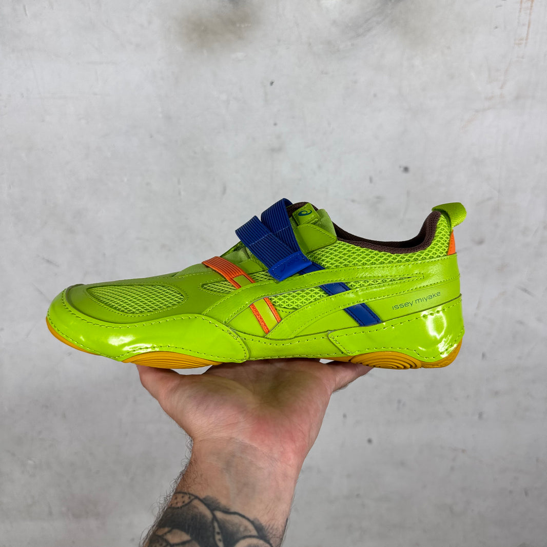Asics x Issey Miyake Green/Blue Hyper Taping Sneakers