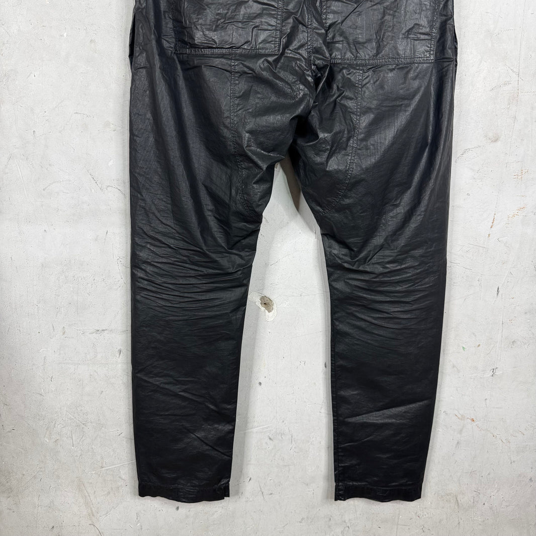 DRKSHDW Light Waxed Creatch Cargos