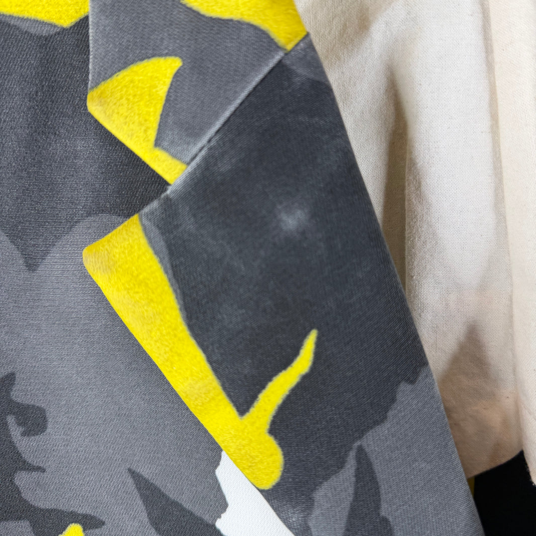 CDG Homme Plus Yellow Camo Car Mold Blazer