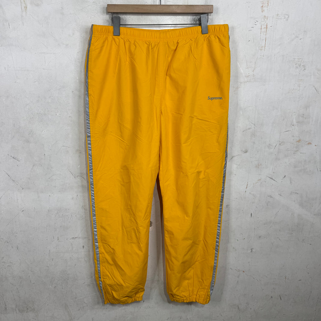 Supreme Yellow Reflective Nylon Pants