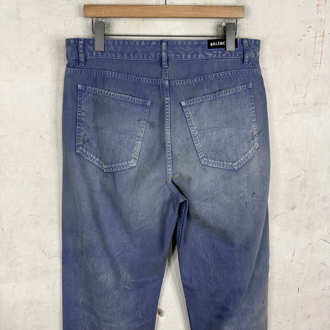 Balenciaga Japanese French Workwear Jeans