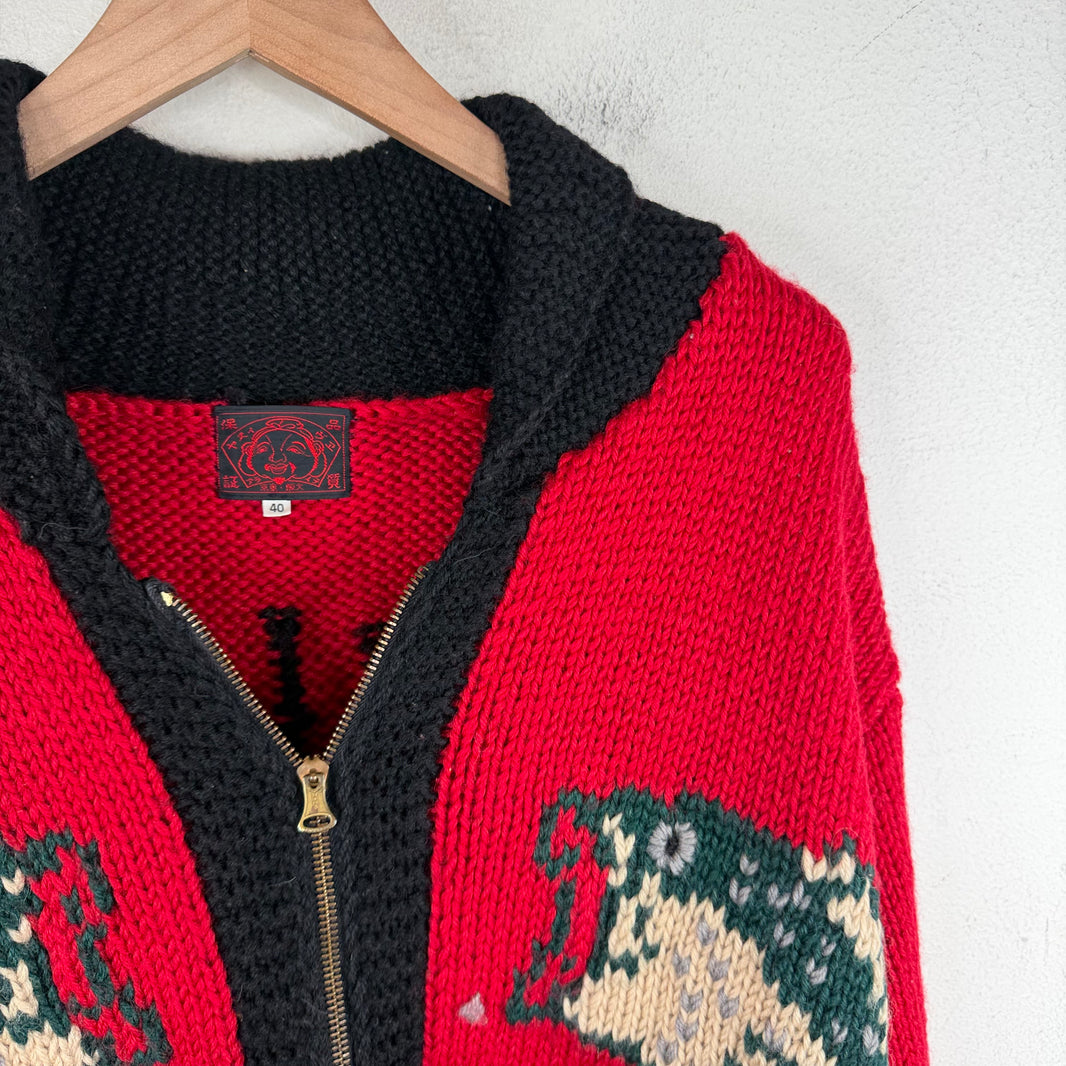 Evisu Genes Knit Cardigan