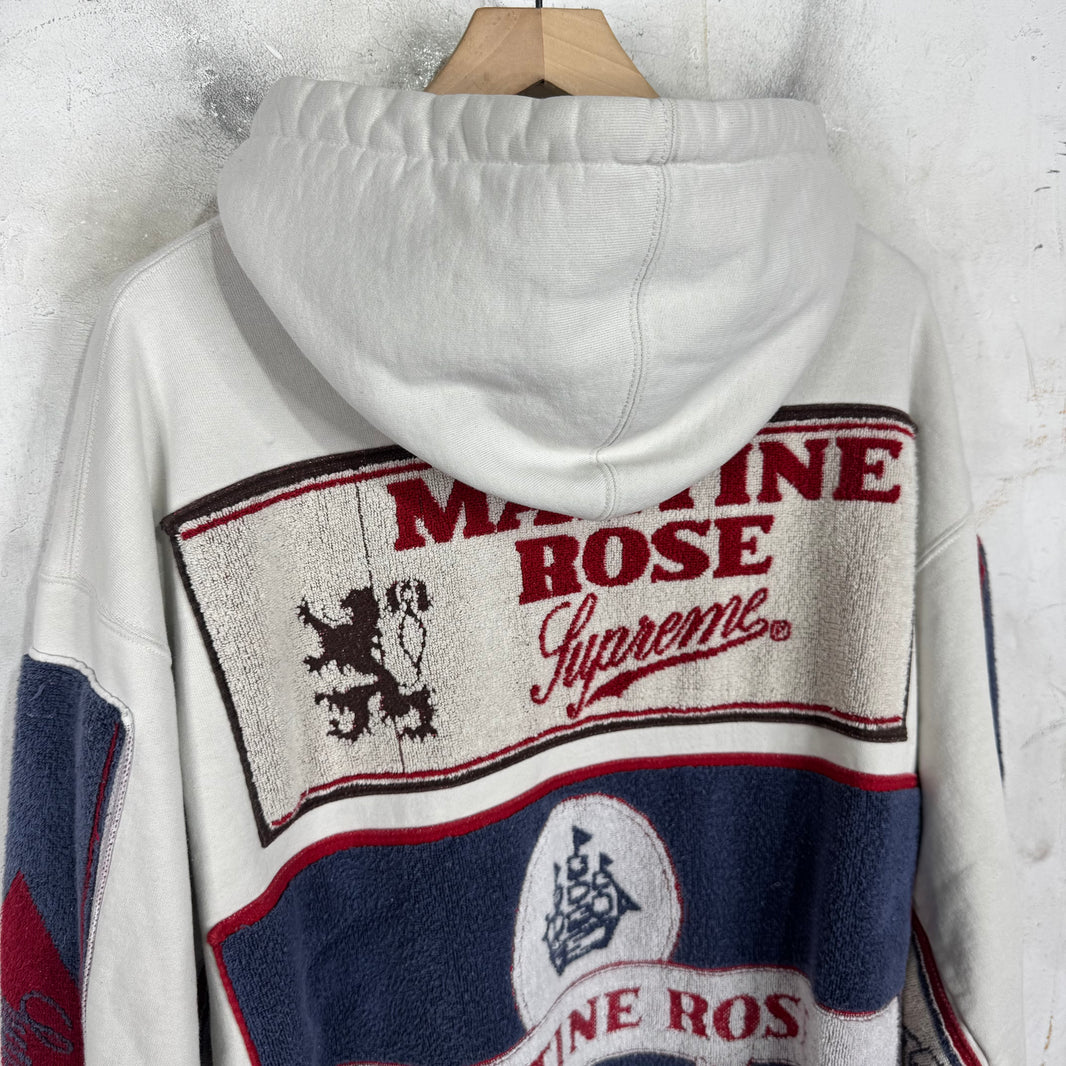 Supreme x Martine Rose Towel Zip Hoodie