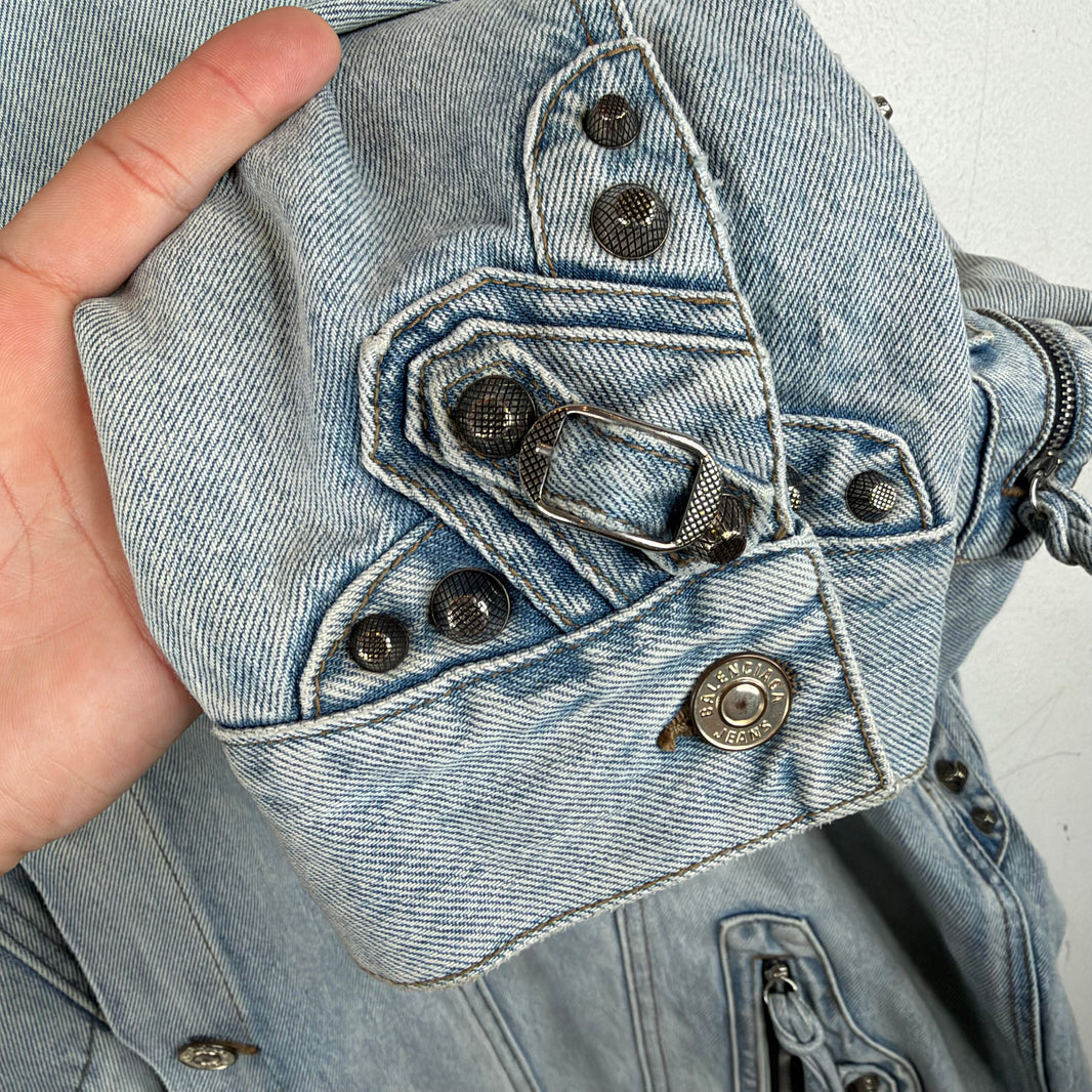 Balenciaga Cagole Denim Jacket