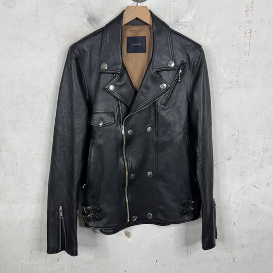 Undercover "We Make Noise" Leather Perfecto Jacket
