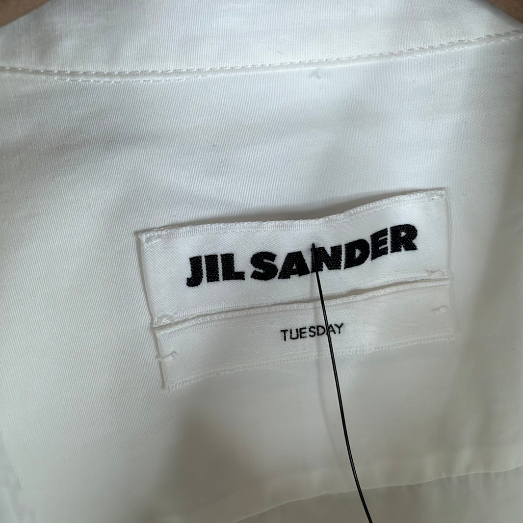 Jil Sander White Pocket Button Up LS Shirt