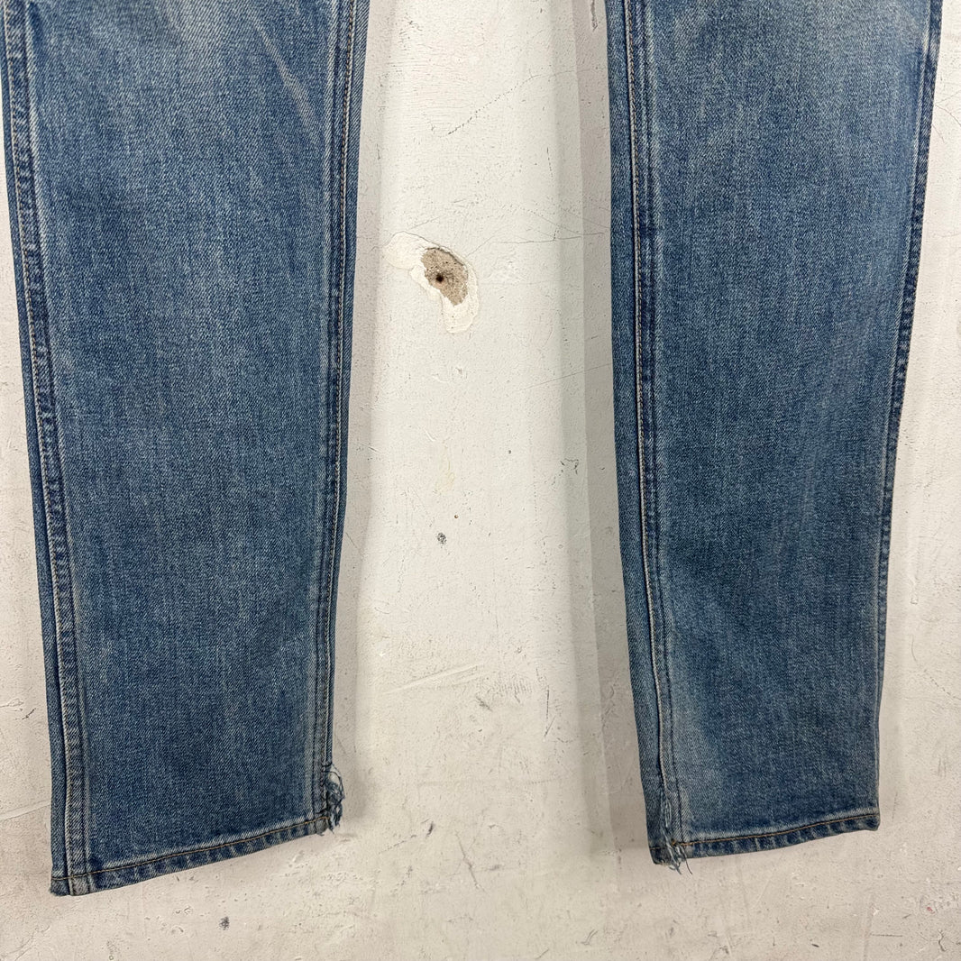 Celine Faded Blue Skinny Jeans