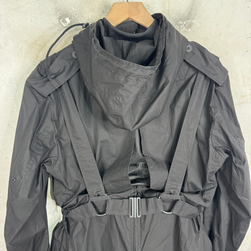 Y-3 Bondage Shell Long Jacket