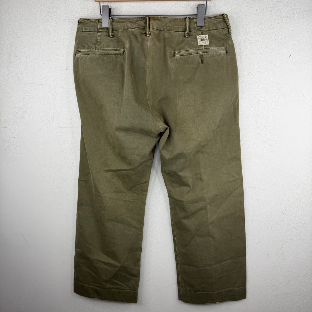 RRL Green Sanforized Trousers
