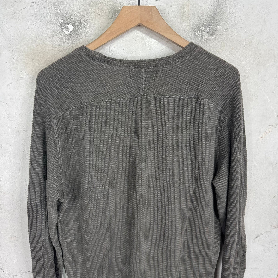 RRL Grey Thermal Shirt