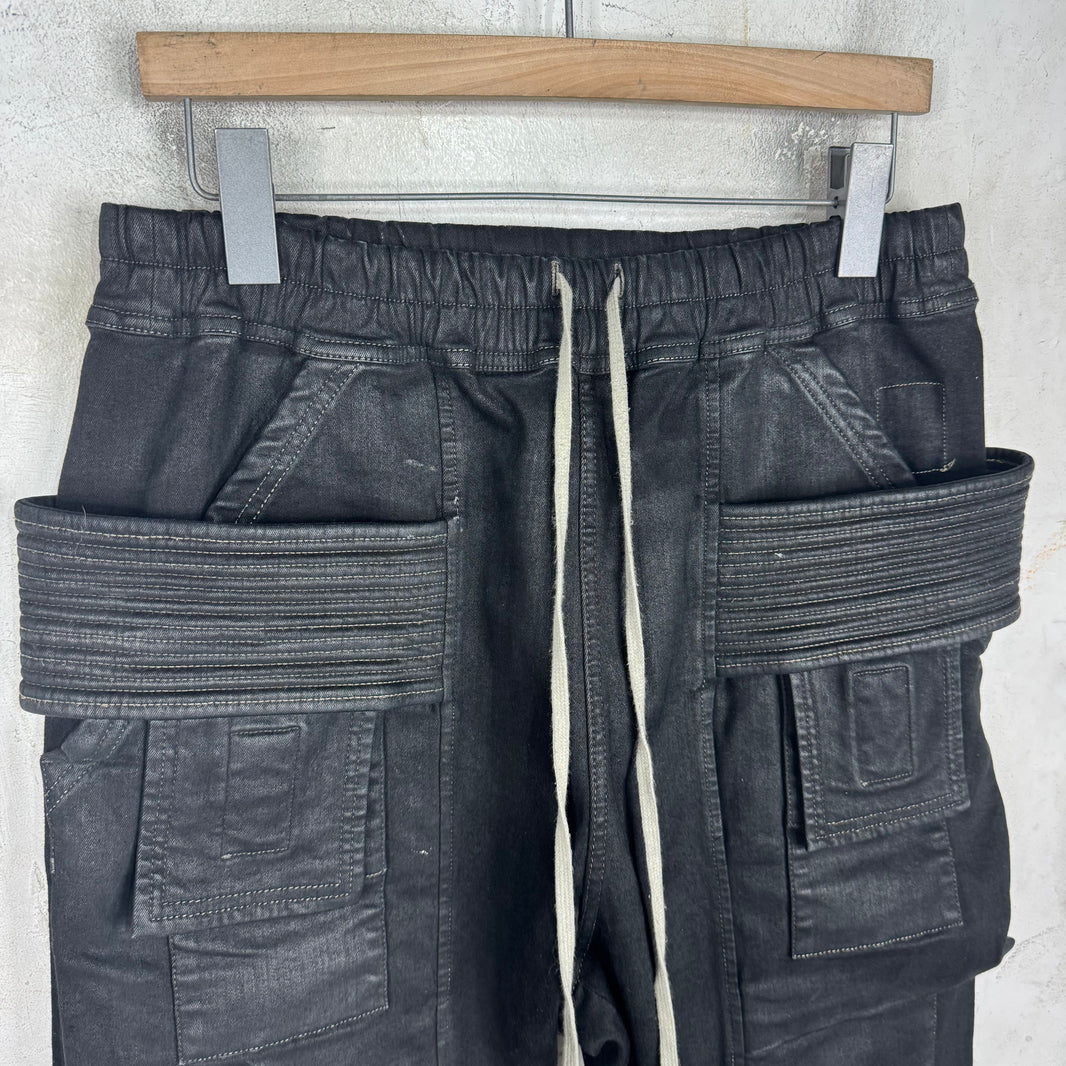 DRKSHDW Waxed Creatch Pants