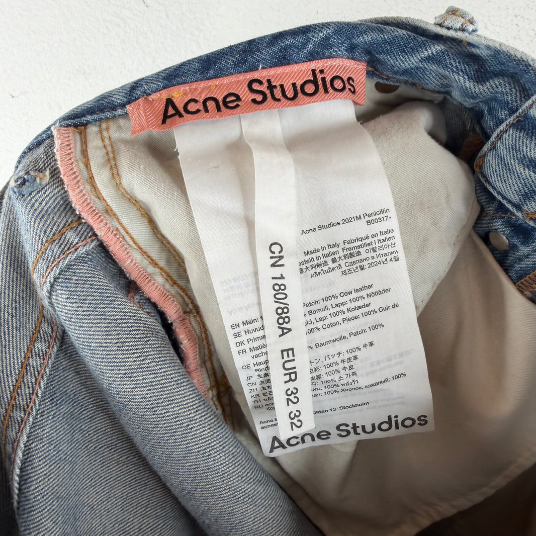 Acne Studios Altered Penicillin 2021M Jeans
