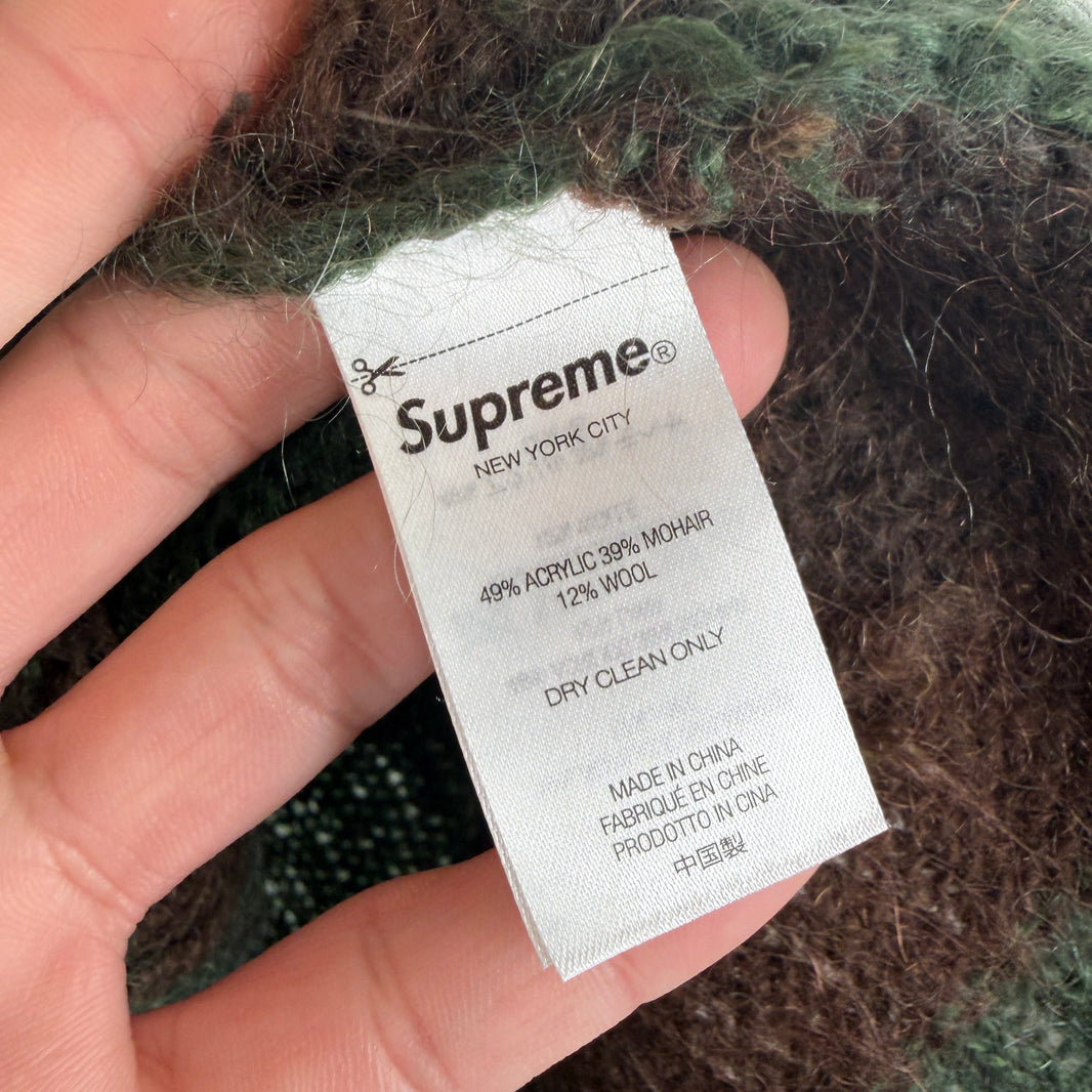 Supreme Junya Watanabe Camo Knit Sweater
