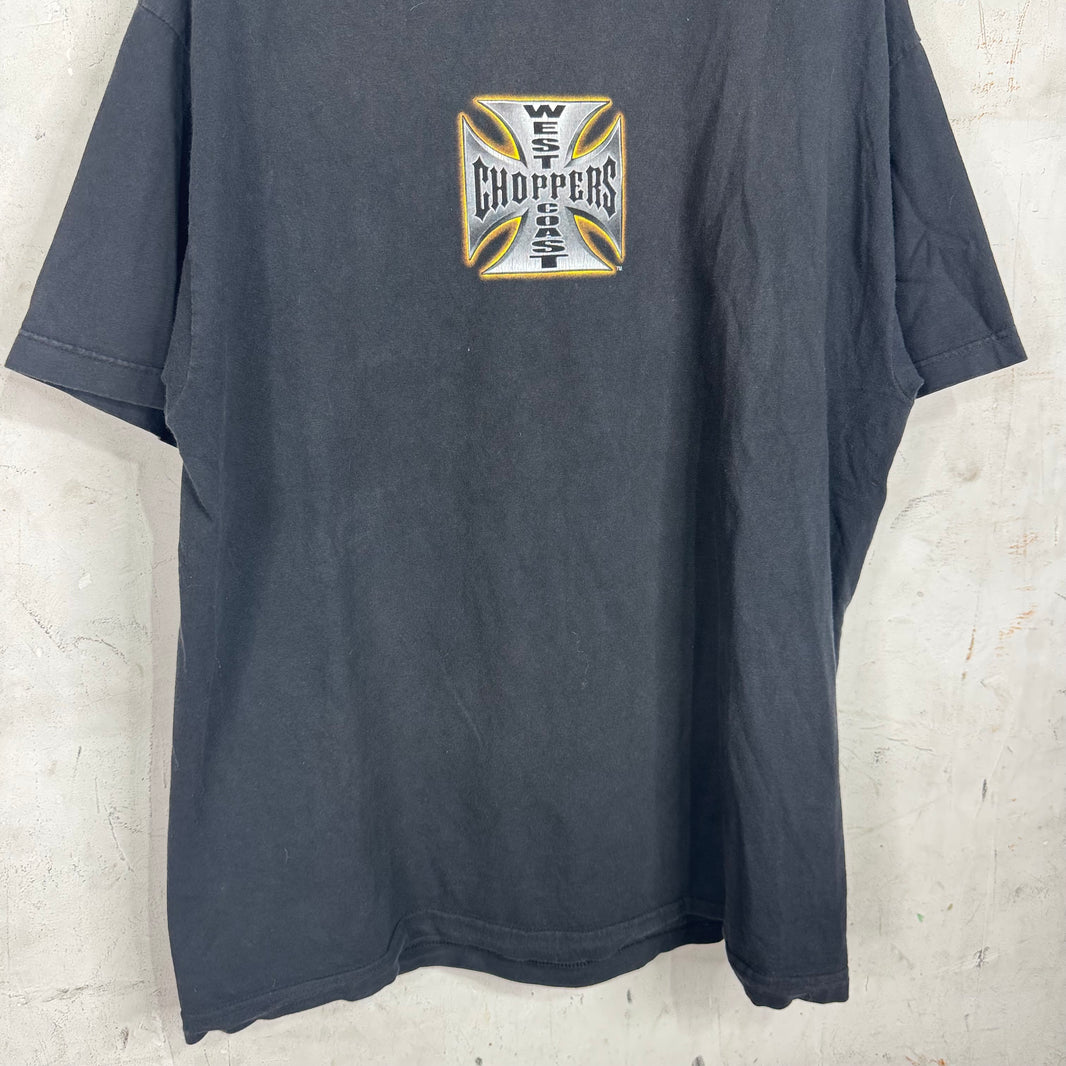 Vintage WCC Yellow Shadow Logo T-Shirt
